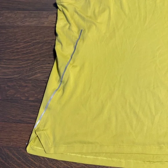 Lululemon Fast and Free Tank Lemon Vibe Mens Medium EUC - Picture 6 of 9
